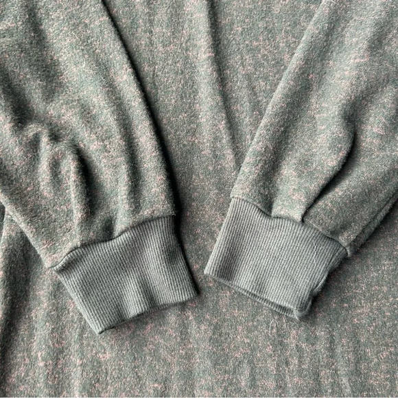 Cabi Black Burgundy Cuddle Long-Sleeve Sweater Dress - Picture 12 of 16